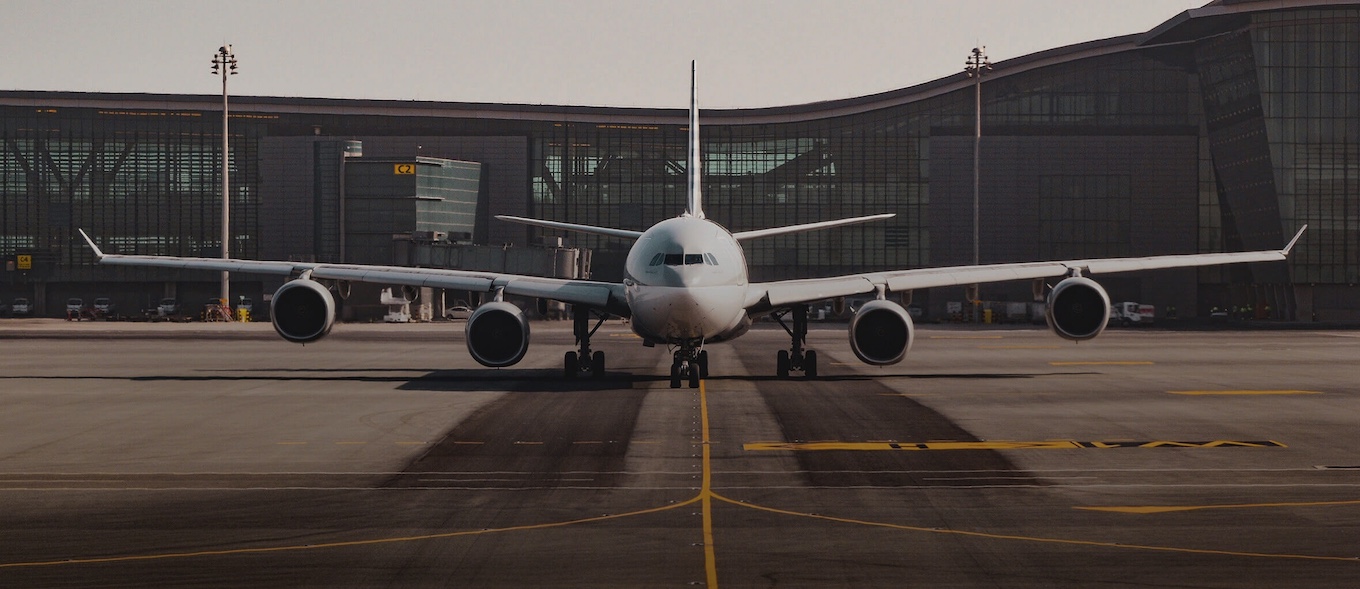 Airplane on the ground