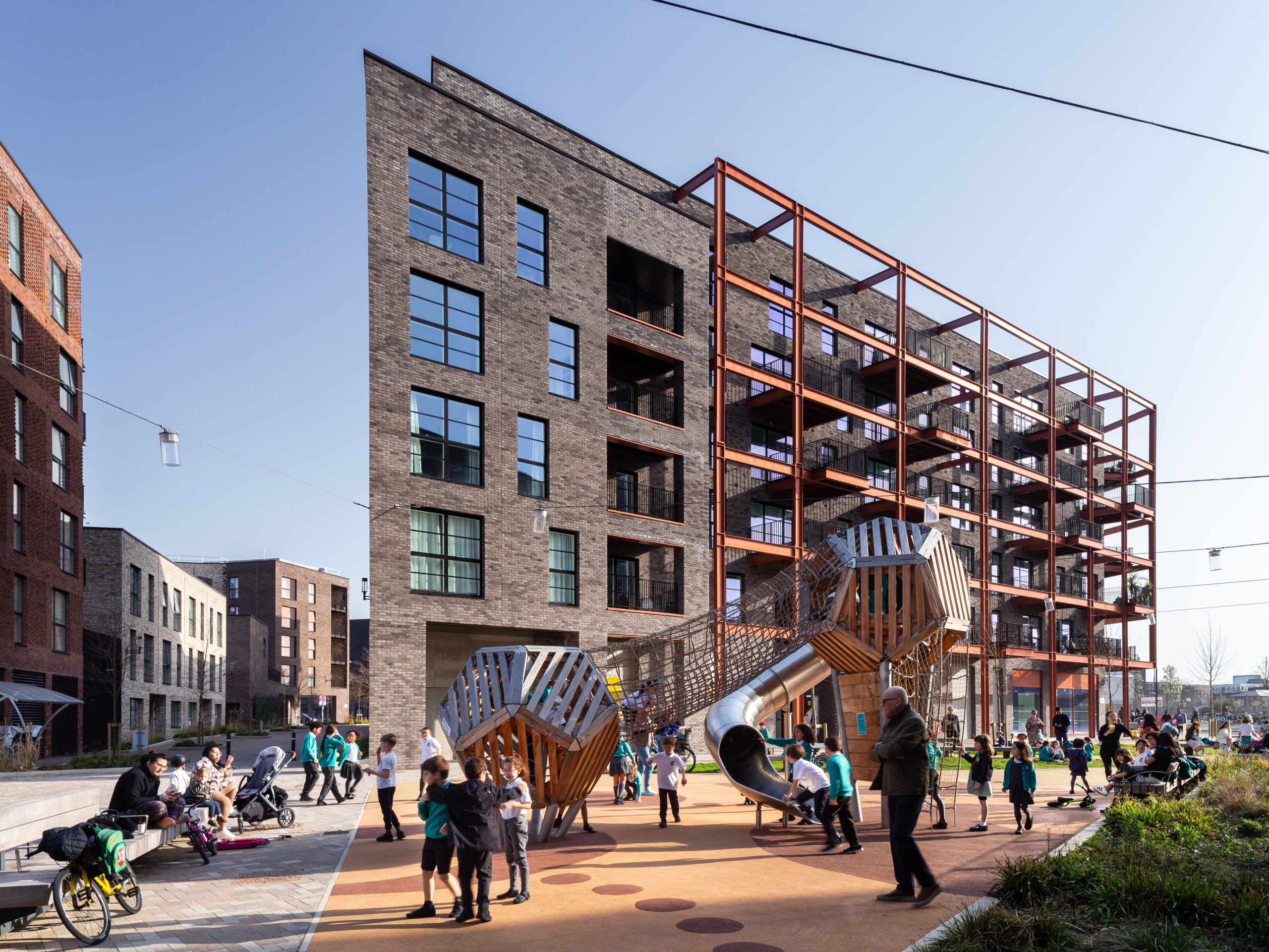 Queen Elizabeth Olympic Park Multi Storey Car Park Structure
